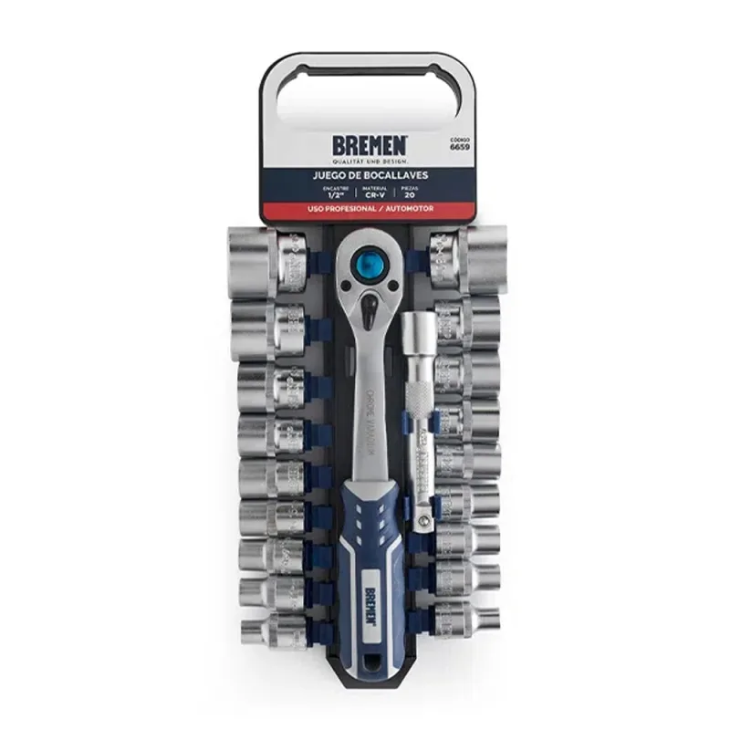 Juego de Herramientas Bremen 6659 - 1/2" 20 Piezas