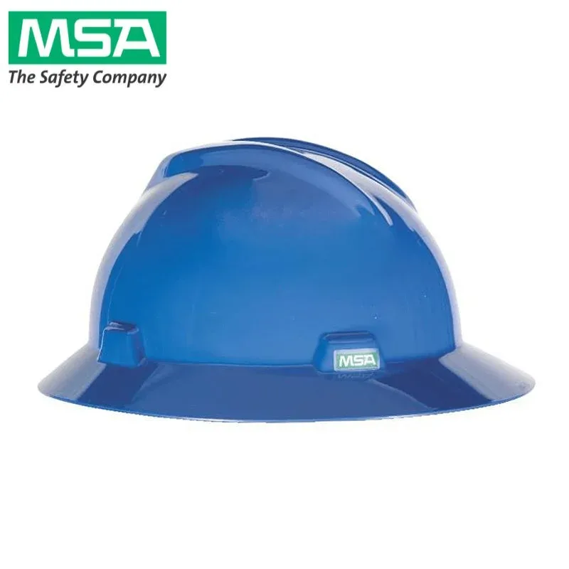 Casco de Seguridad Azul V-Gard Tipo Sombrero MSA