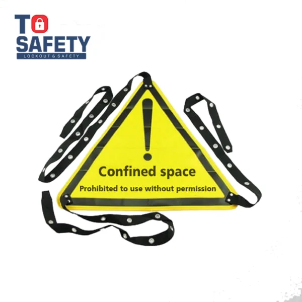 Aviso de Bloqueo de Man Hole TS MHL01 To Safety