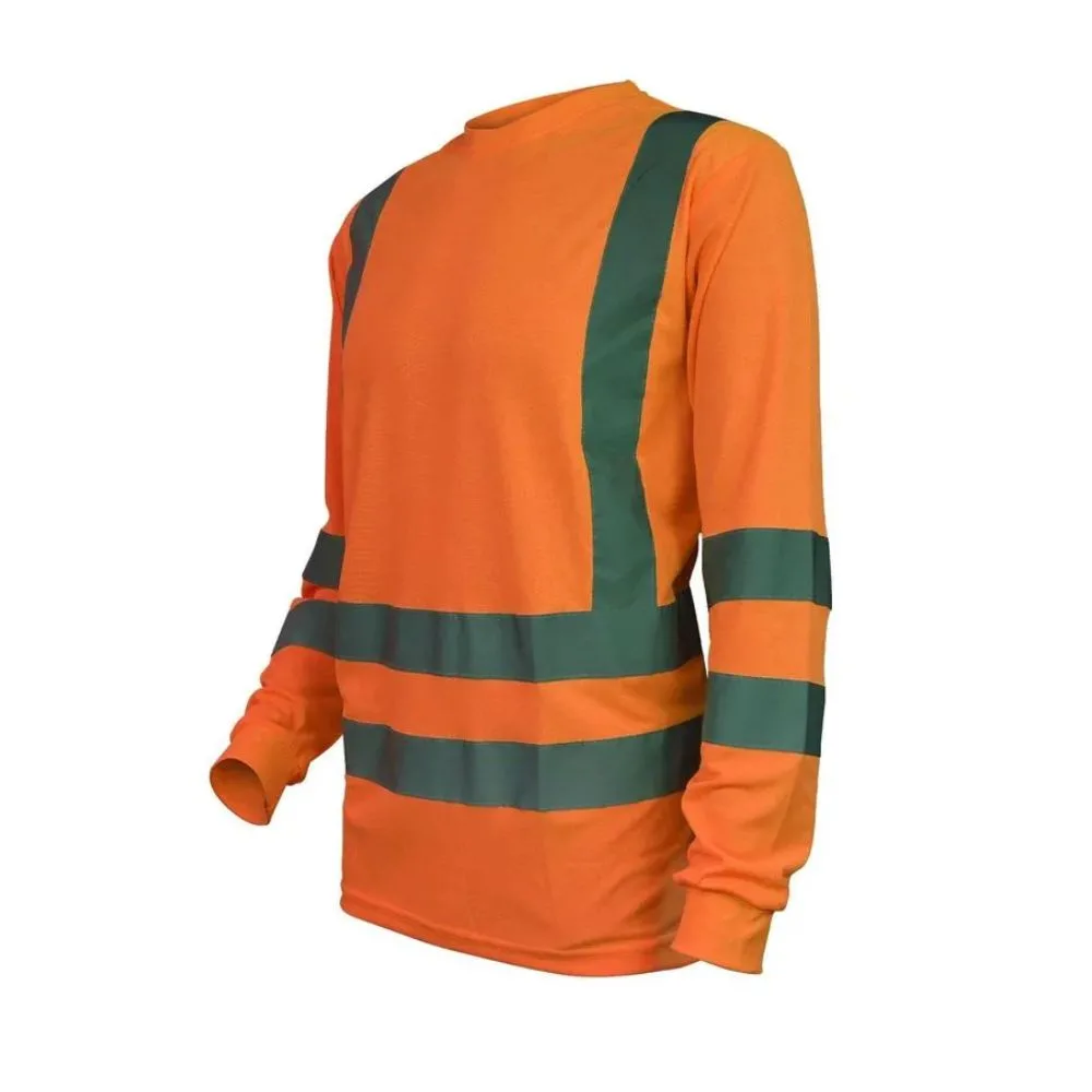 Polera Activex Polo Dry Fit Naranja Fluor
