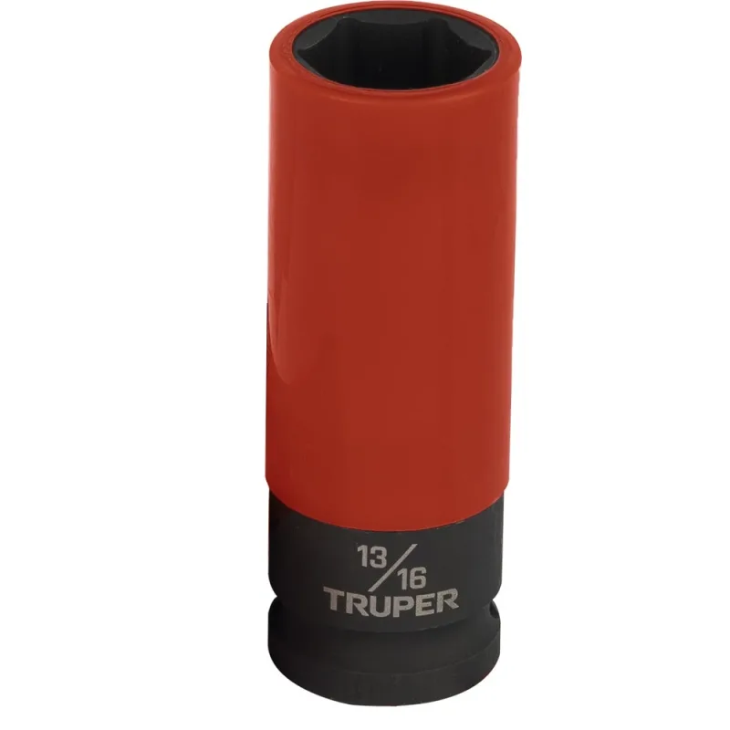 Dado Hexagonal Truper 100928 1/2" x 13/16" Largo para Impacto