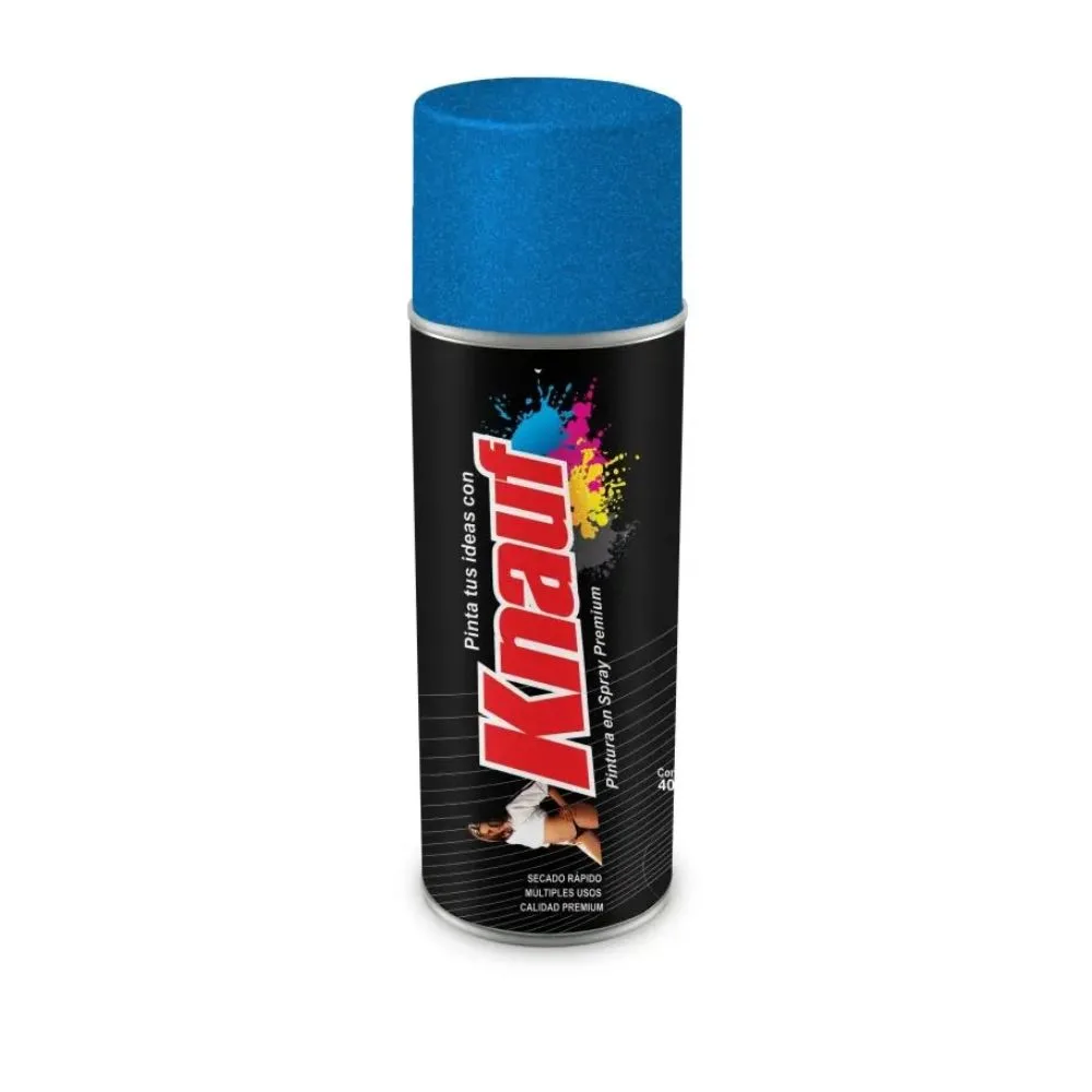 Pintura en Spray Azul Metalico Knauf #301