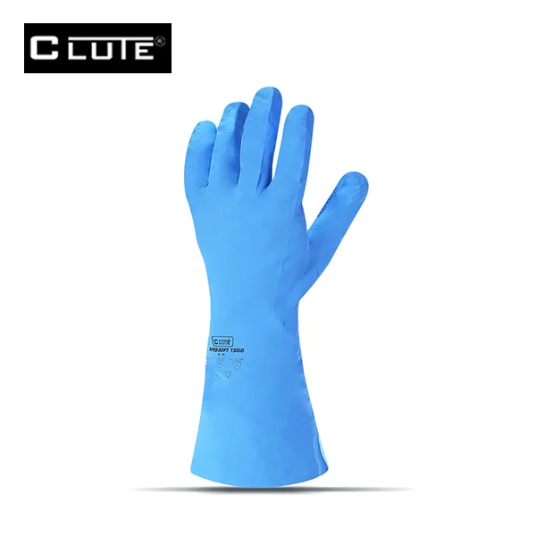 Guante Nitro-Soft 1308 Nitrilo Azul Clute