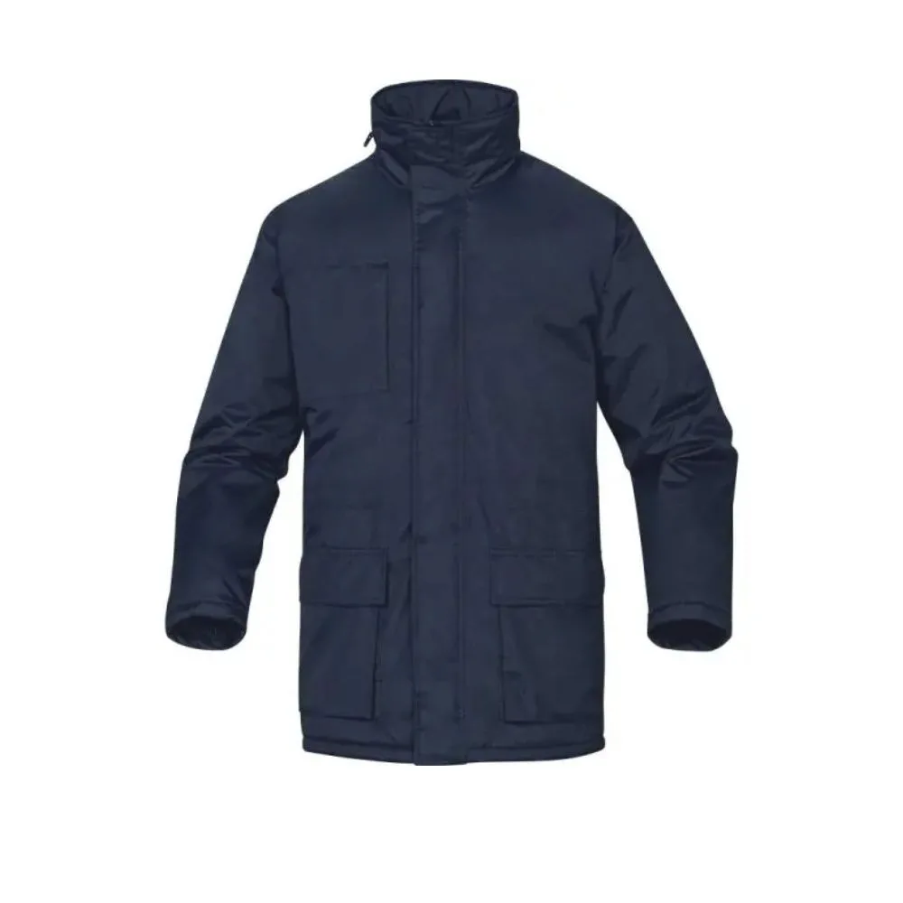 Casaca de Trabajo Delta Plus Darwin 3 (parka impermeable, calidez reforzada, azul marino)