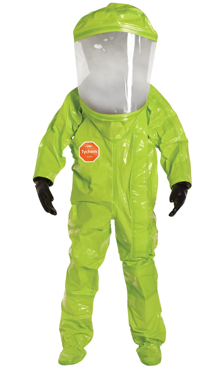 Traje Encapsulado Nivel A DuPont Tychem TK554TY (Butilo)