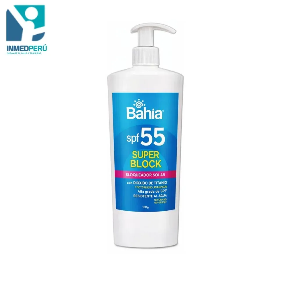 Bloqueador Solar SPF 55 Super Block 1 Litro Bahía