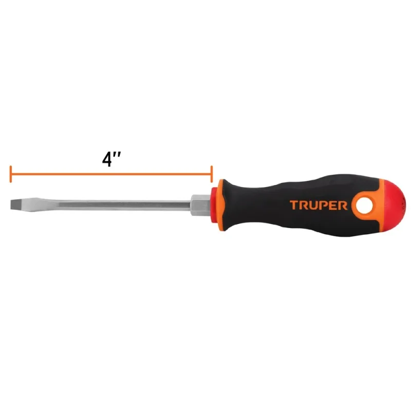 Desarmador Plano Truper 3/16" x 4" · foto 3