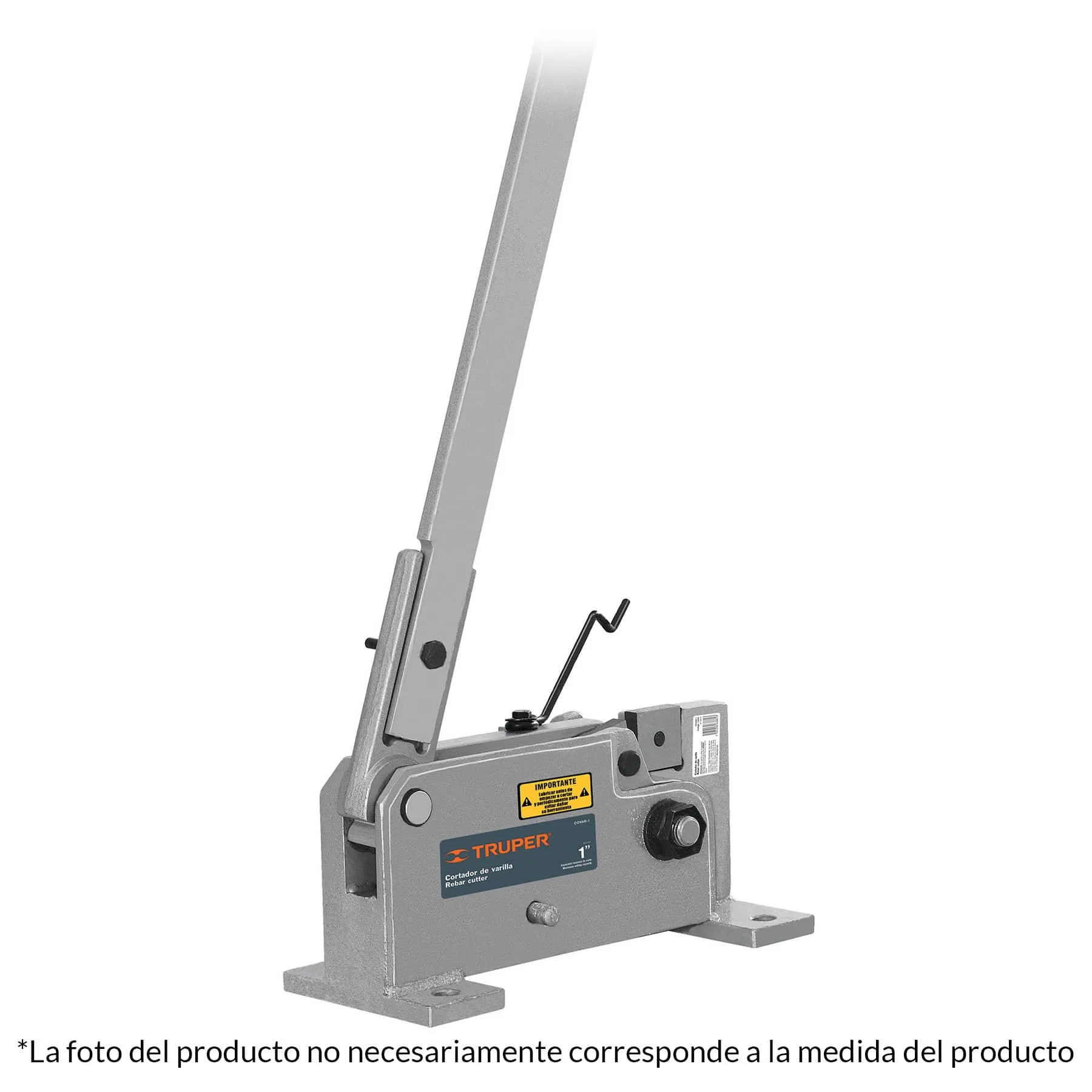 Cortador de varilla, capacidad 3/4", TRUPER