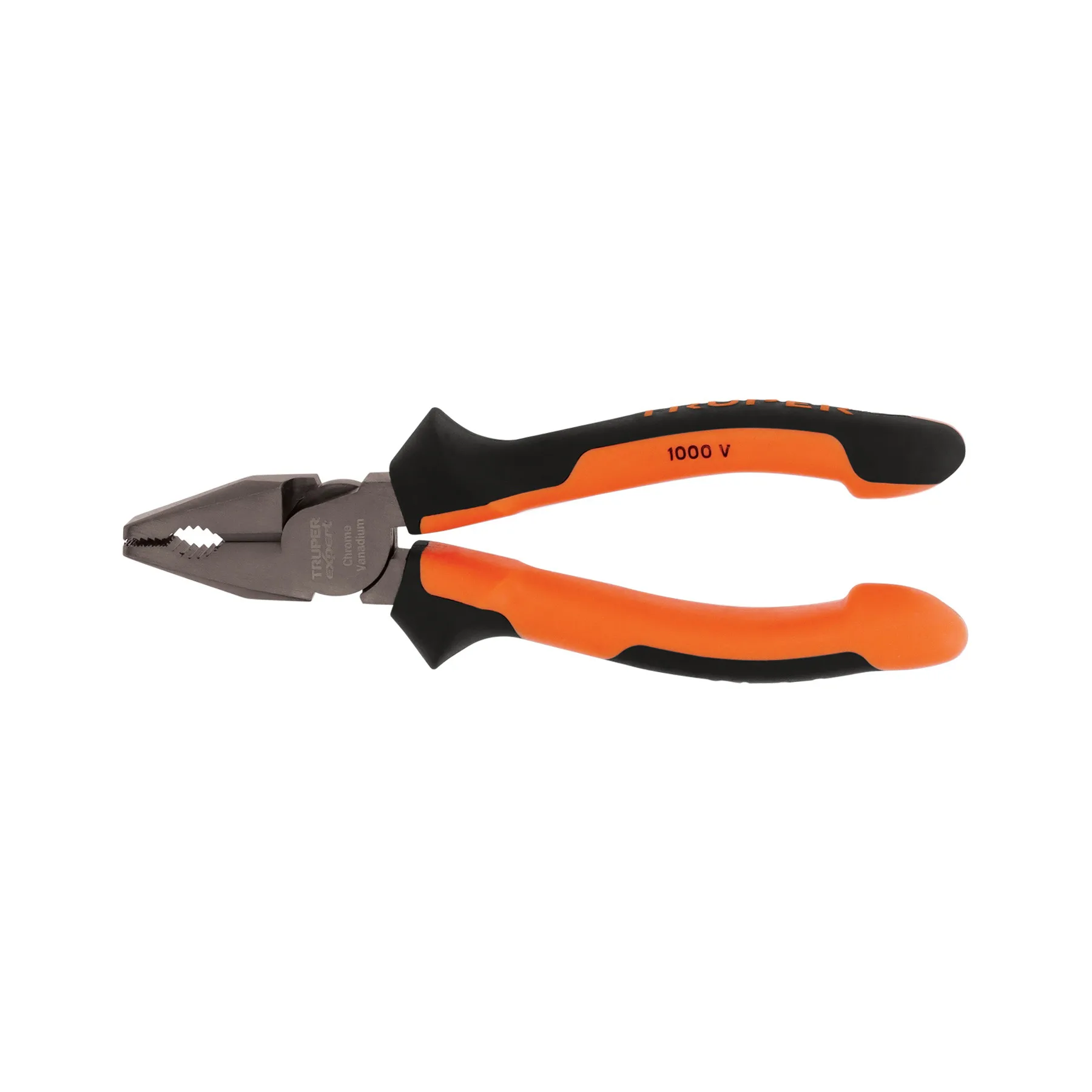 Pinza para electricista 6" alta palanca, Comfort Grip, TRUPER EXPERT