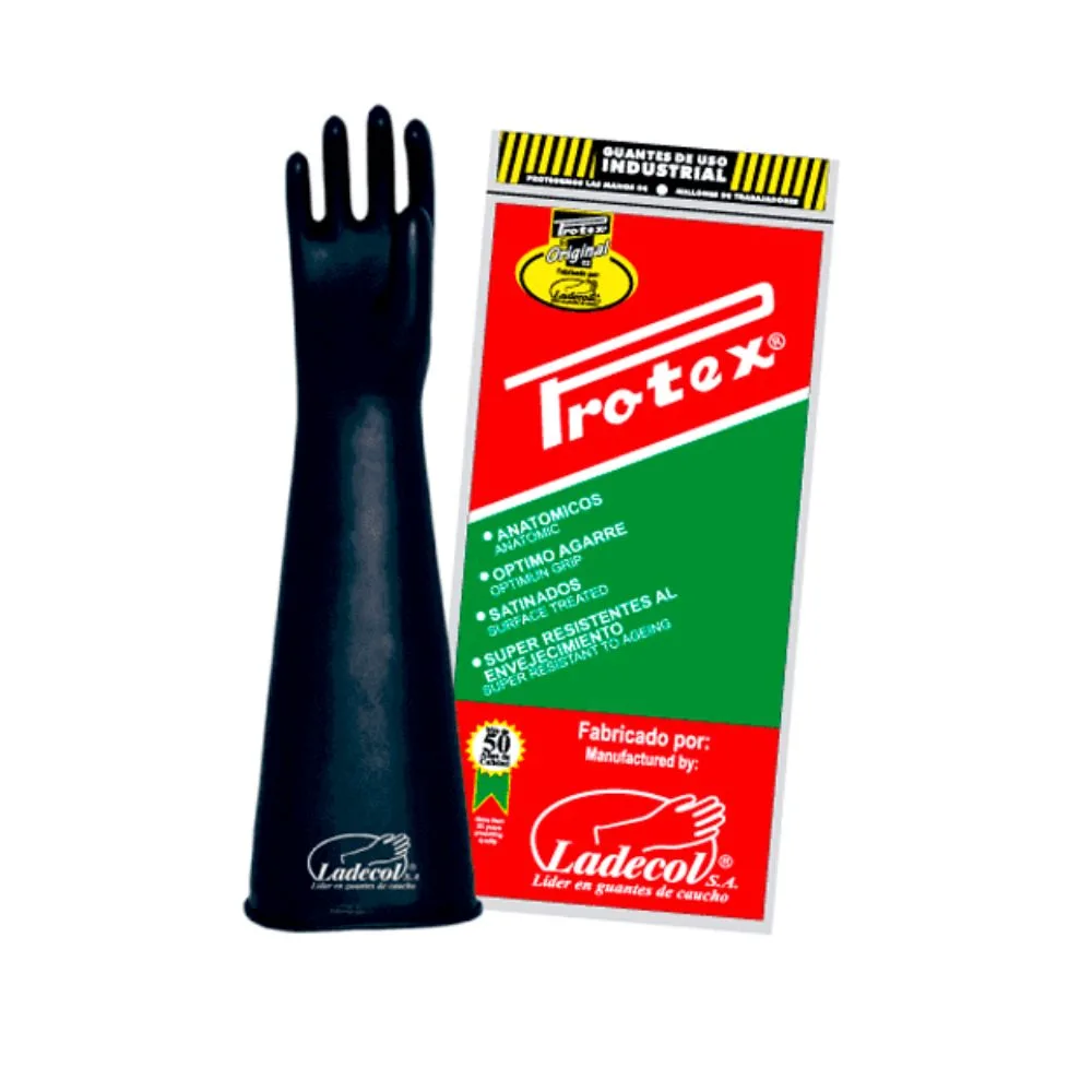 Guante Industrial Protex Látex Calibre 65