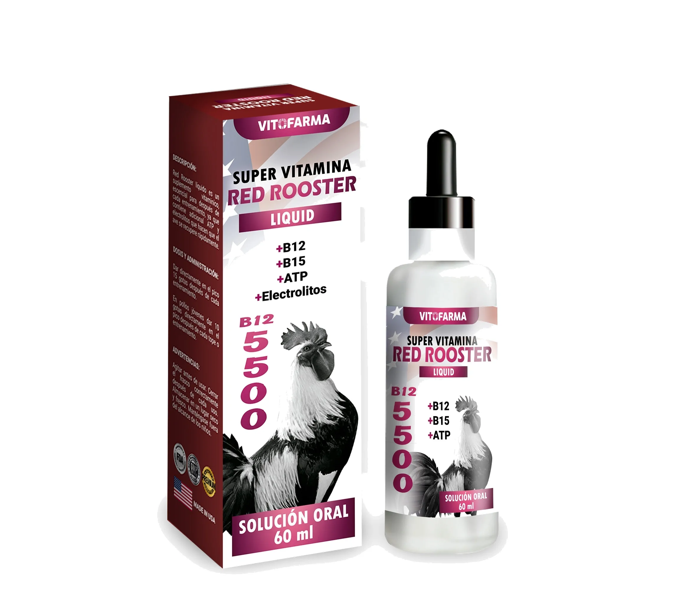 Red Rooster Liquid 5500 – 60ml