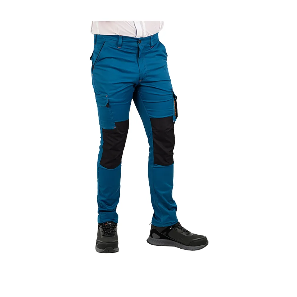 Pantalón Cargo HW Dakota Spandex Petróleo
