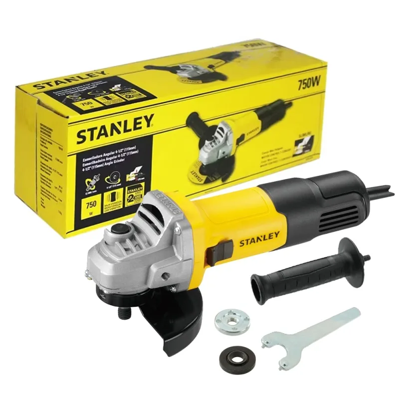 Combo Taladro Percutor y Amoladora Stanley SCD711C1H-K2 20V + 4 1/2" con 119 Accesorios · foto 3