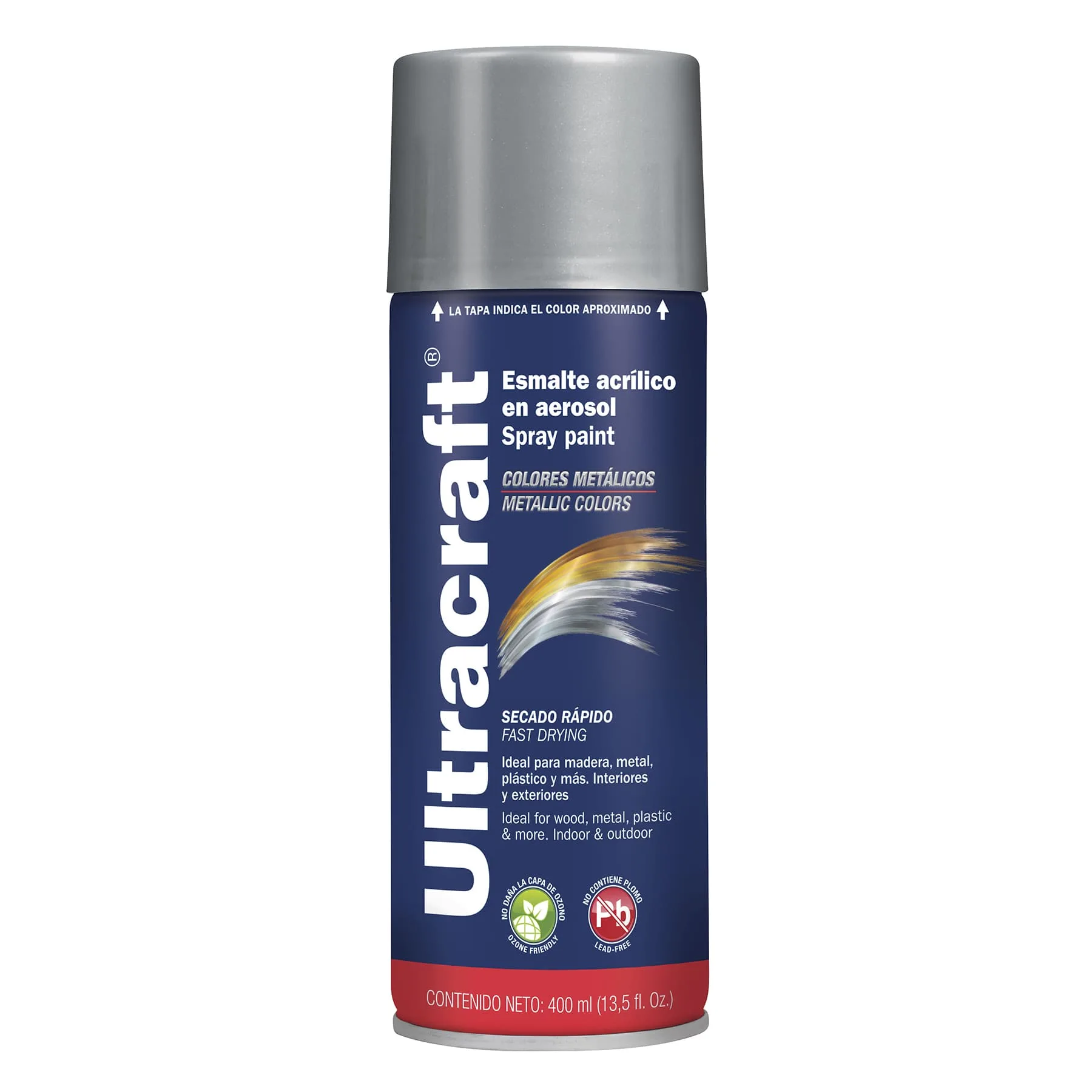 Pintura en Spray Cromo Ultracraft 40027