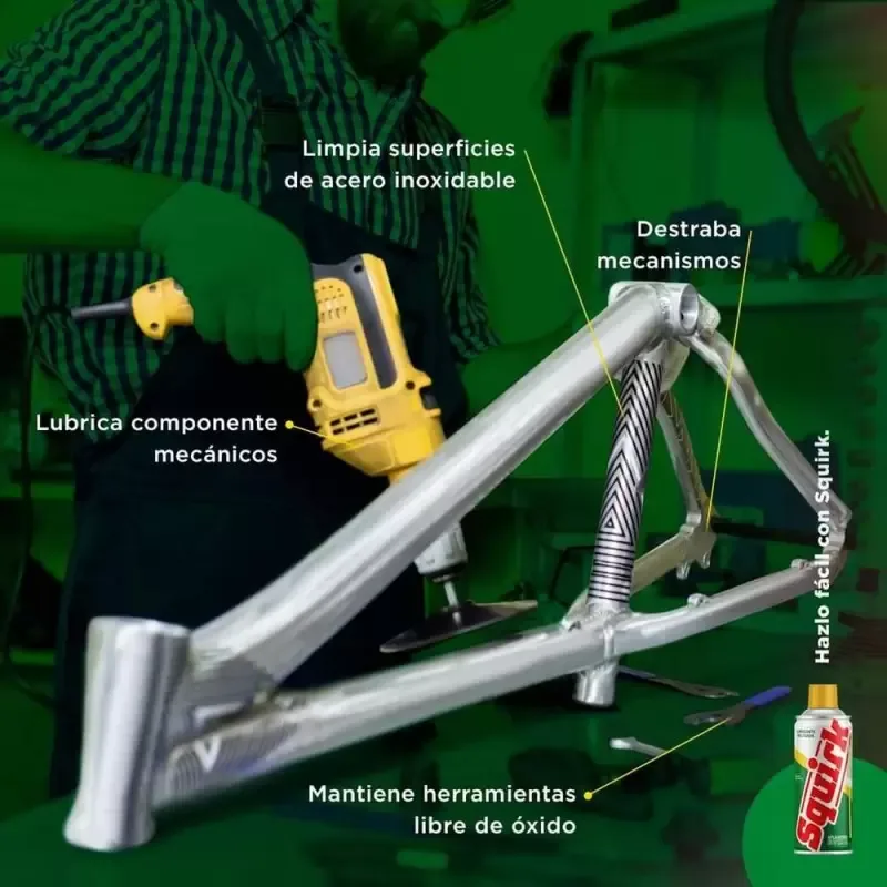 Lubricante Multiusos en Aerosol Squirk SK116 11.6oz (328g) · foto 5