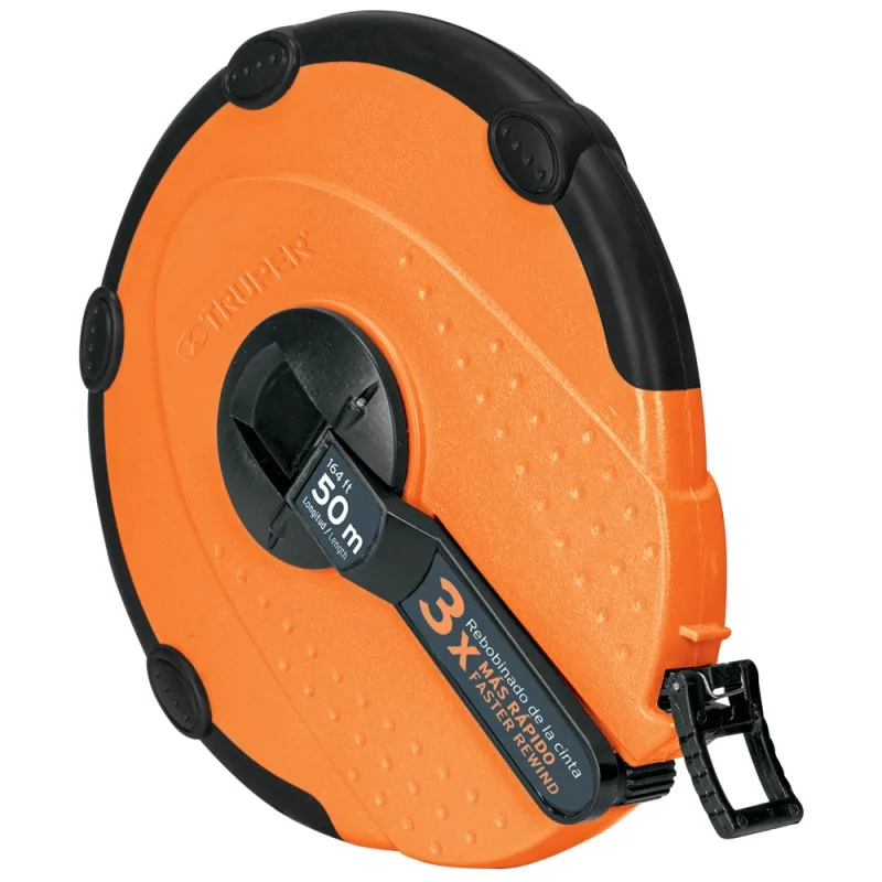 Cinta Métrica de Carrete Truper 12640 50m x 14mm
