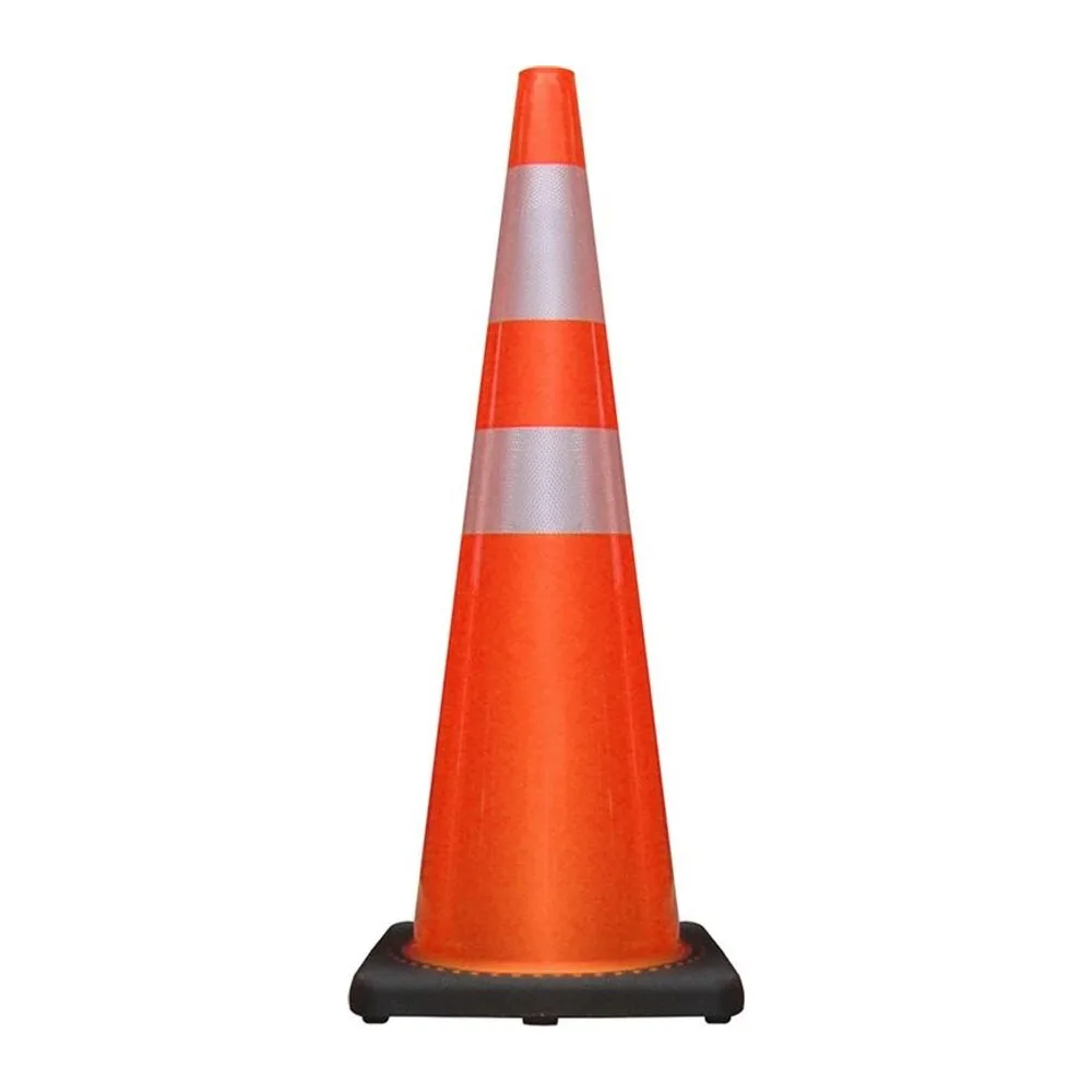 Cono de PVC con Base de Caucho