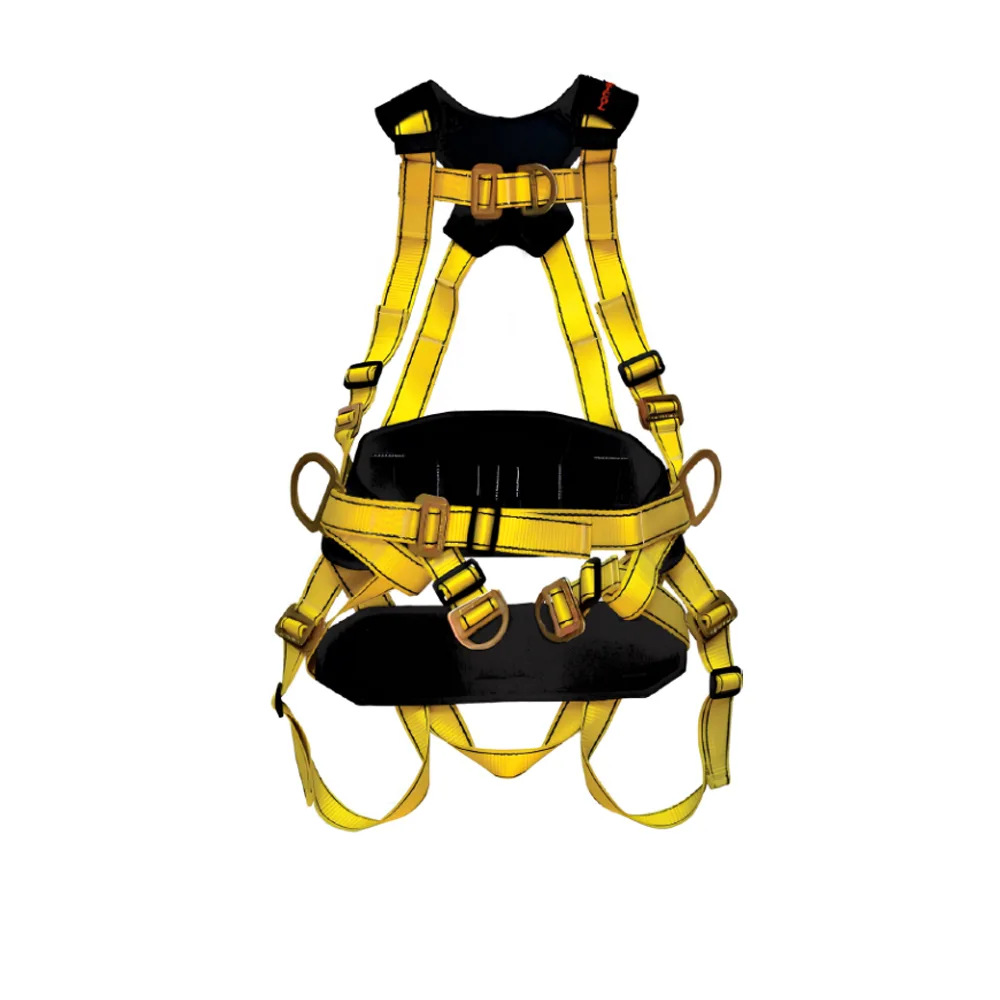 Arnés de seguridad liniero profesional de 6 aros y 8 hebillas MAICOL ALP6A8H