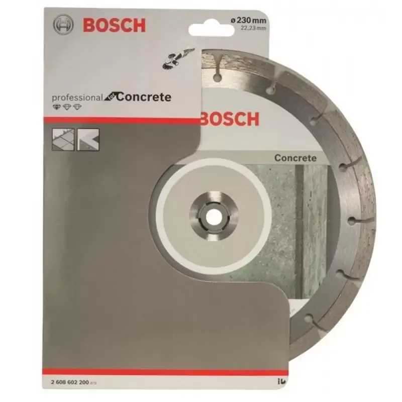 Disco Diamantado Bosch Professional 2608.602.200-000 - 9" segmentado para concreto duro