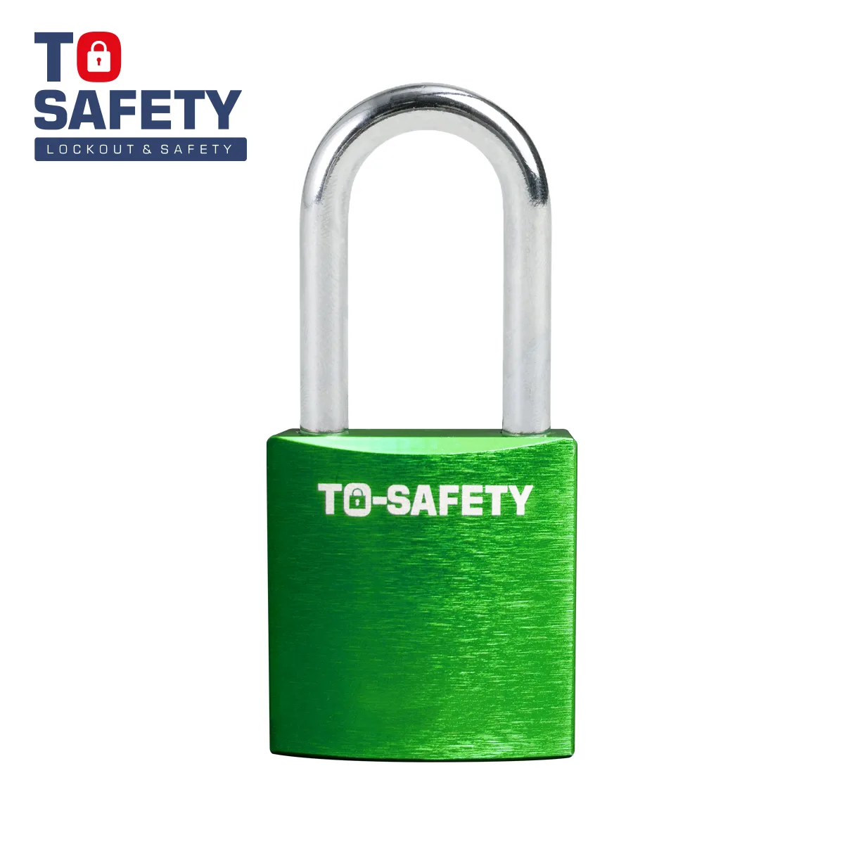 Candado de Aluminio con Arco de Acero 38mm Verde TS ALP38S To Safety