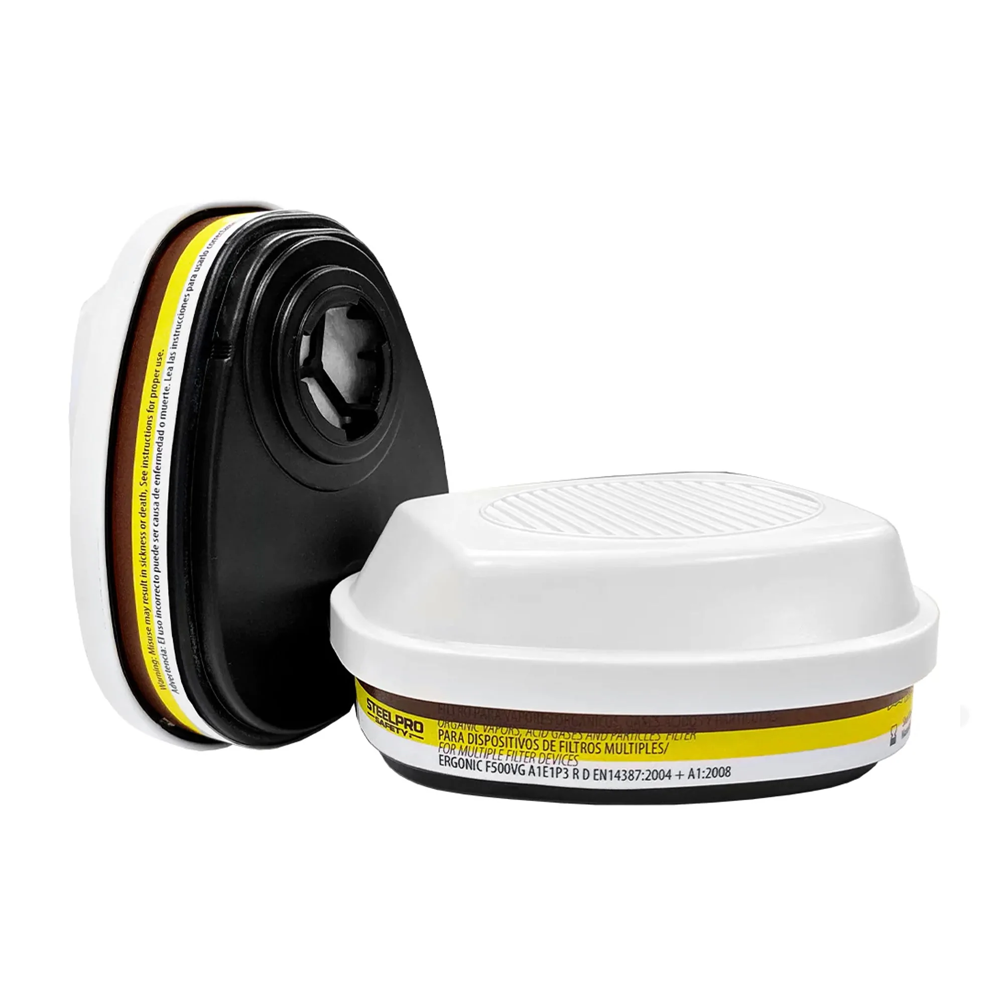 Filtro Ergonic F500VGP3 A1E1 P3 R Gases Ácidos, V. Orgánicos