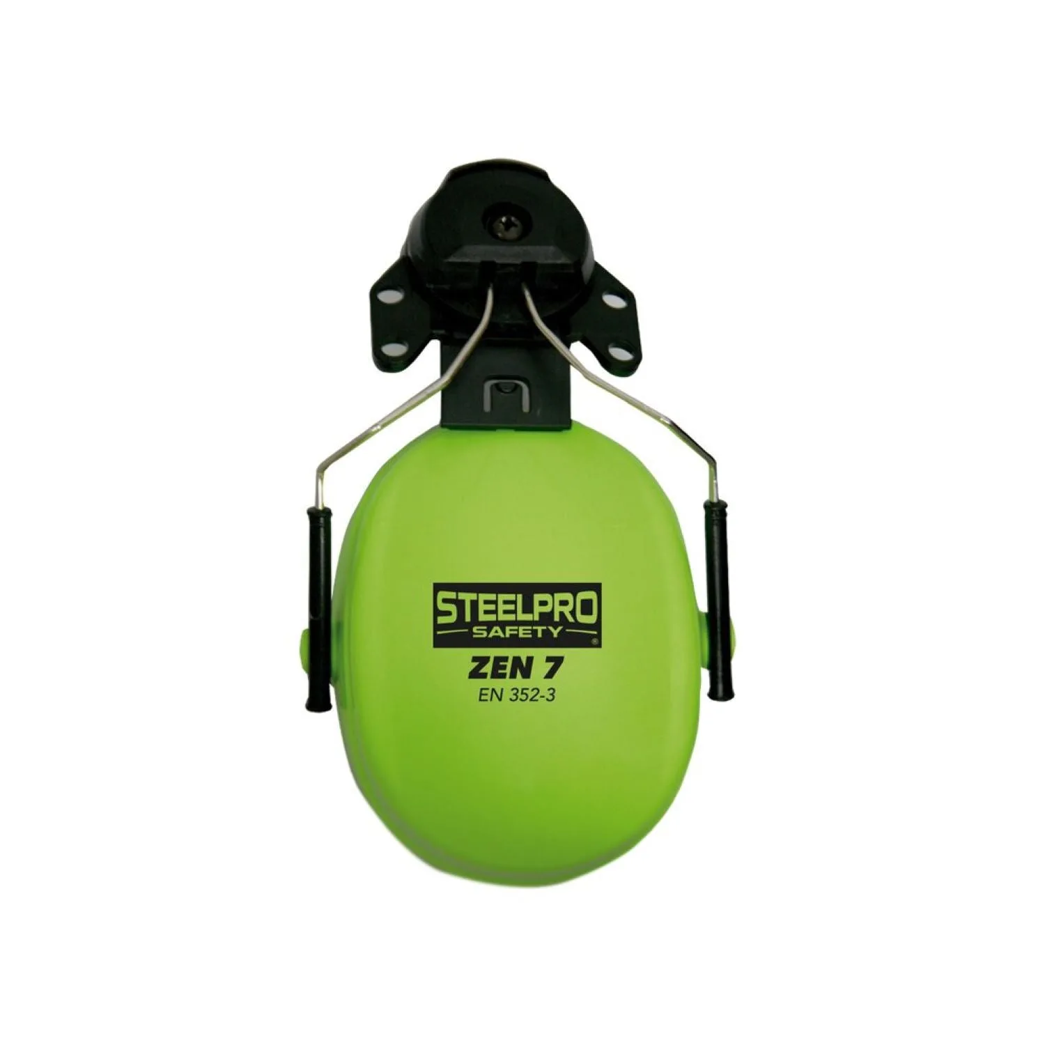 Orejera Steelpro Fono Zen 7 Verde Fluor para Casco