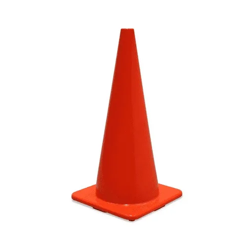 Cono de Seguridad Vial Base Negra 70cm