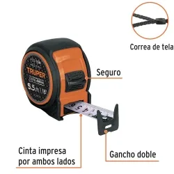 Wincha Truper 12774 8m x 19mm · foto 2
