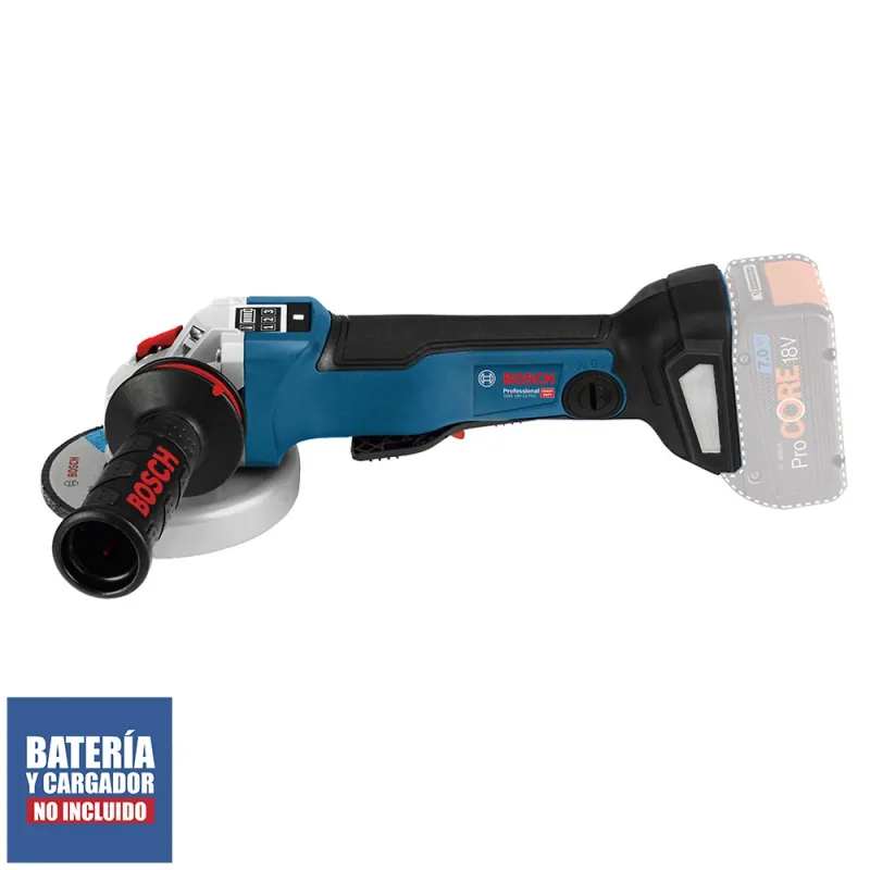 Amoladora Angular Bosch GWS 18V-10 PSC 5" ProCore Brushless (Sin Batería) · foto 3