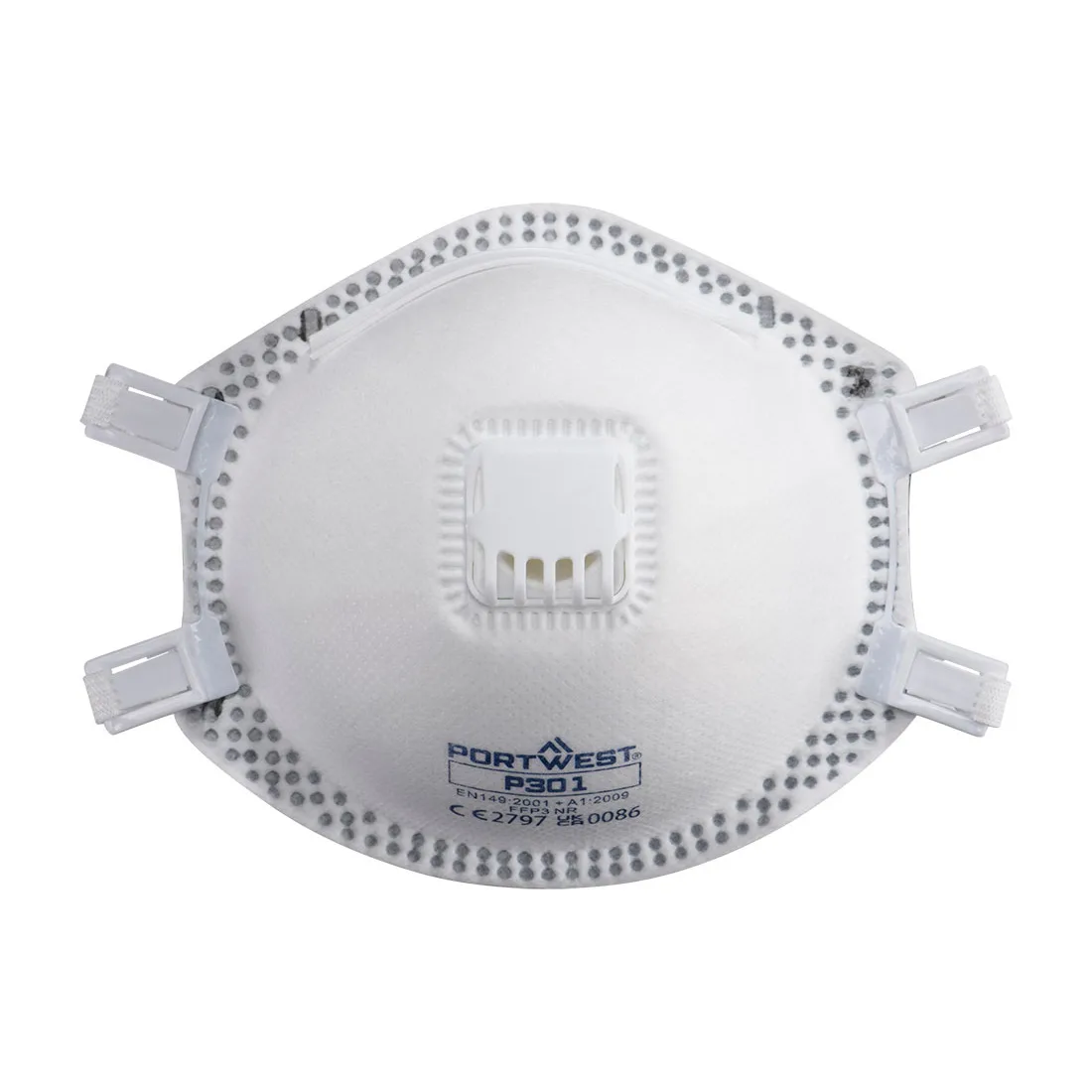 P301 - Mascarilla con válvula FFP3 (Pack 10)