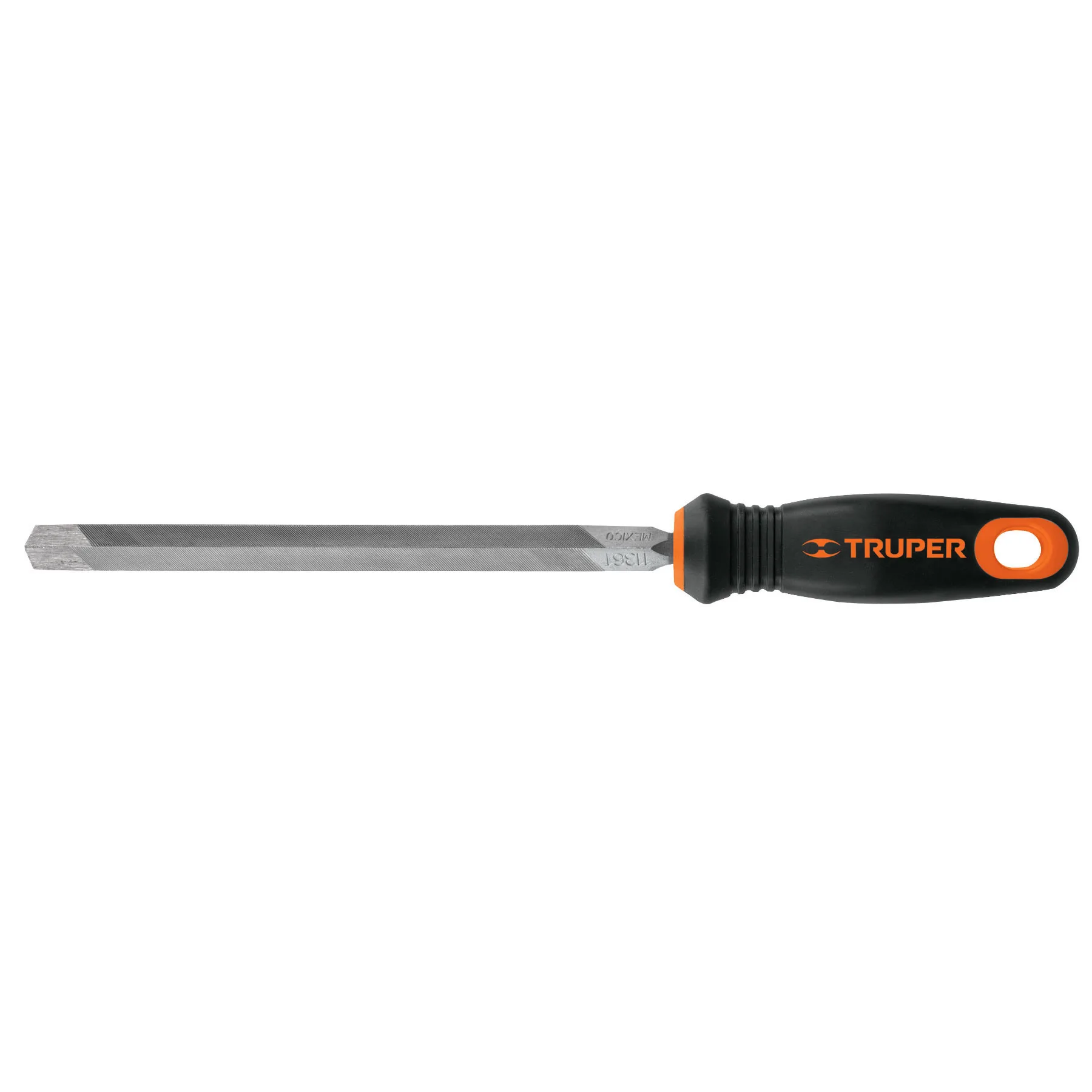 Lima triángulo pesado 8" 32 dpp, mango Comfort Grip, TRUPER