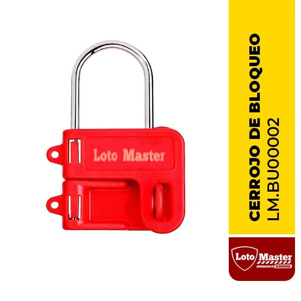 Candado de bloqueo mariposa Loto Master (BU00002)