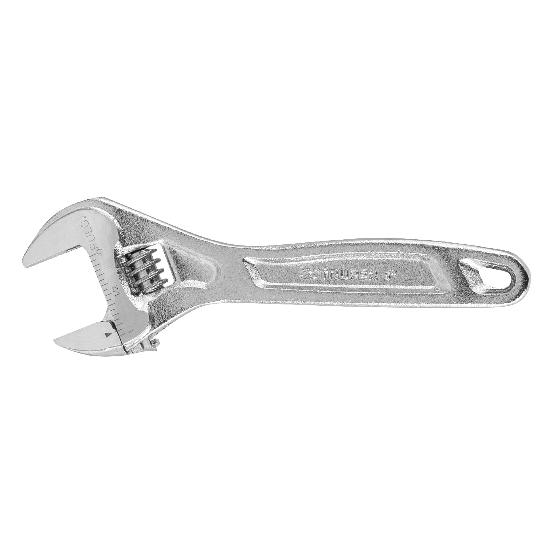Llave ajustable (perico) 6" profesional cromada, EXPERT