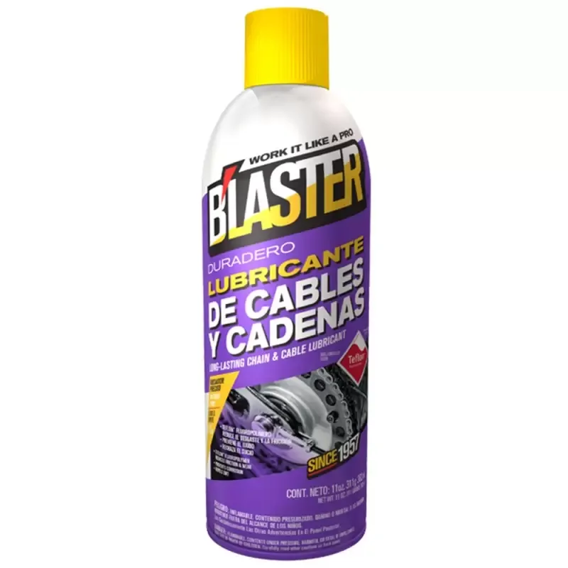 Aceite Lubricante para Cables y Cadenas Blaster 16-CCL-LAT 311g