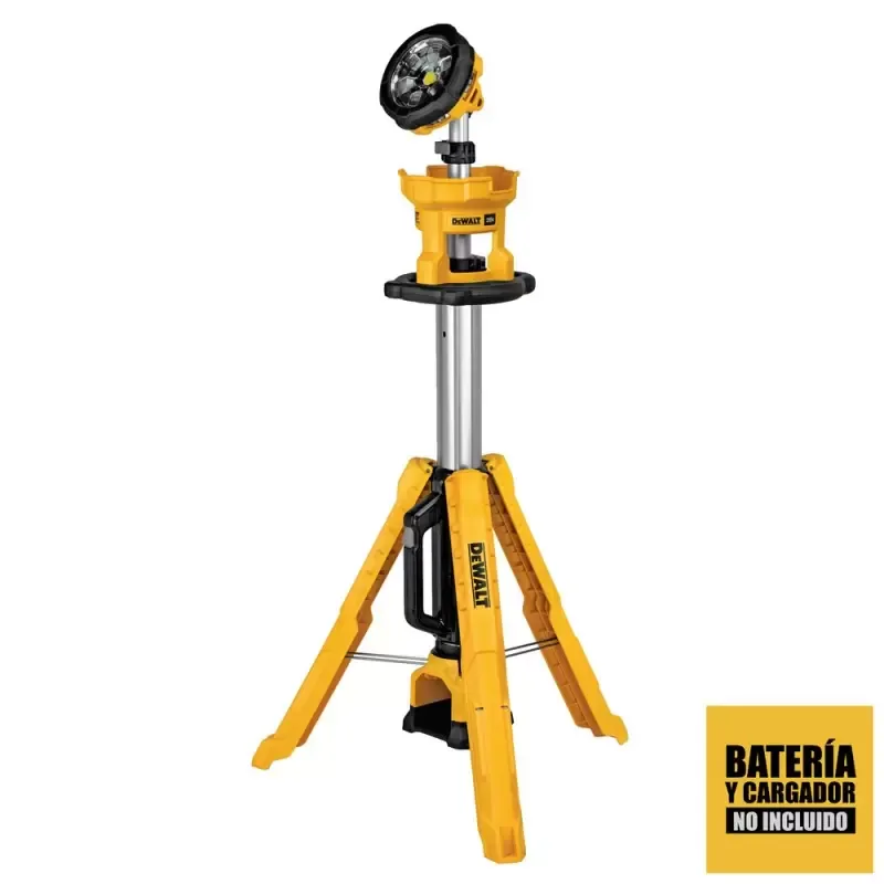 Linterna de trabajo LED DeWalt DCL079B 20V de 3000 lumenes con mastil telescopico (solo herramienta)