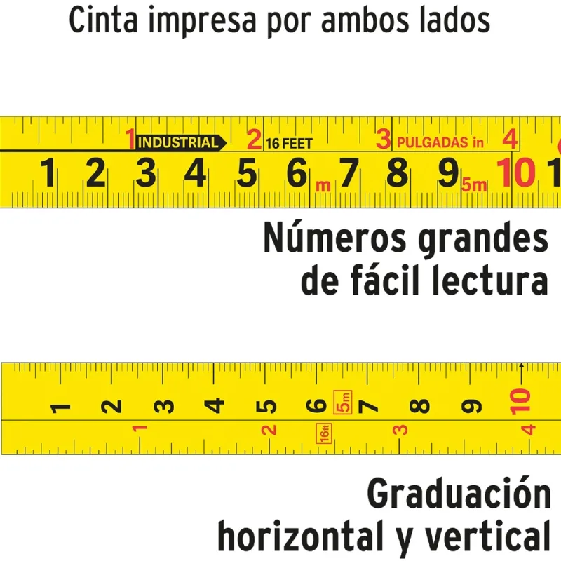 Wincha 5m x 19mm Truper 10747 · foto 3