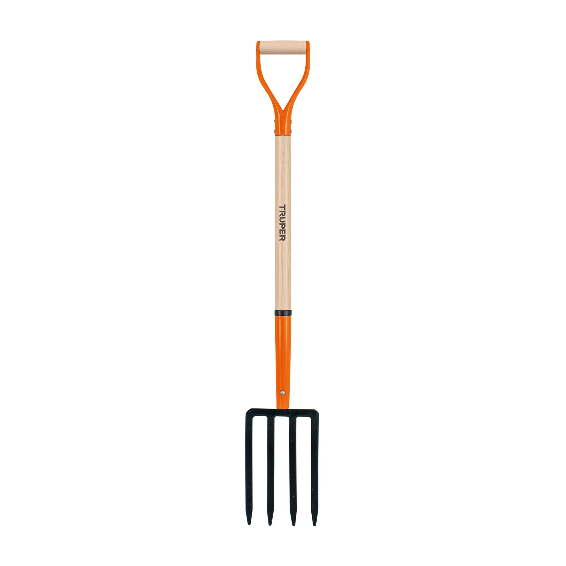 Bieldo para jardín, 4 dientes, mgo 34", puño "Y", TRUPER