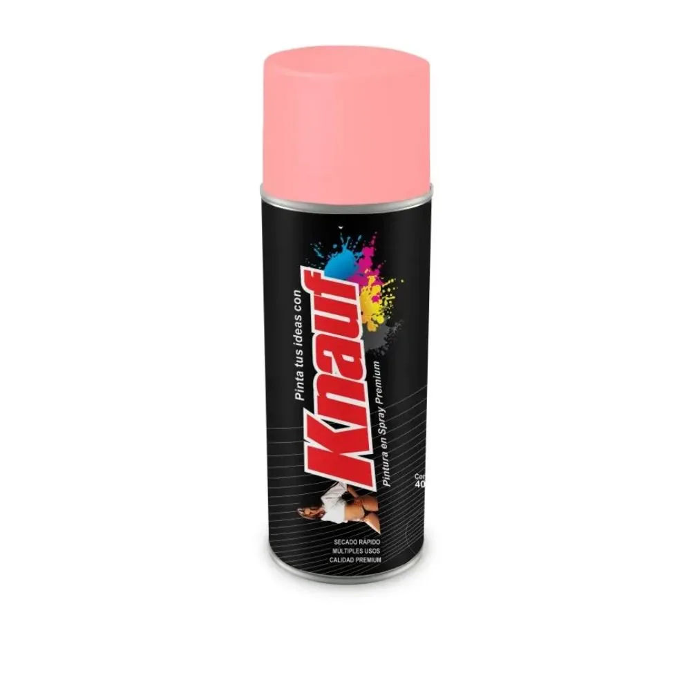 Pintura en Spray Rosado Intenso Knauf #189C