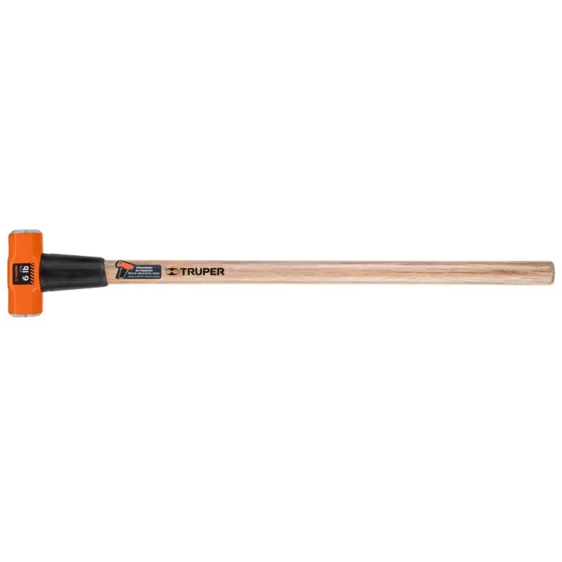 Comba 6 LBS Doble Cara Truper Mango de Madera 36" 16509