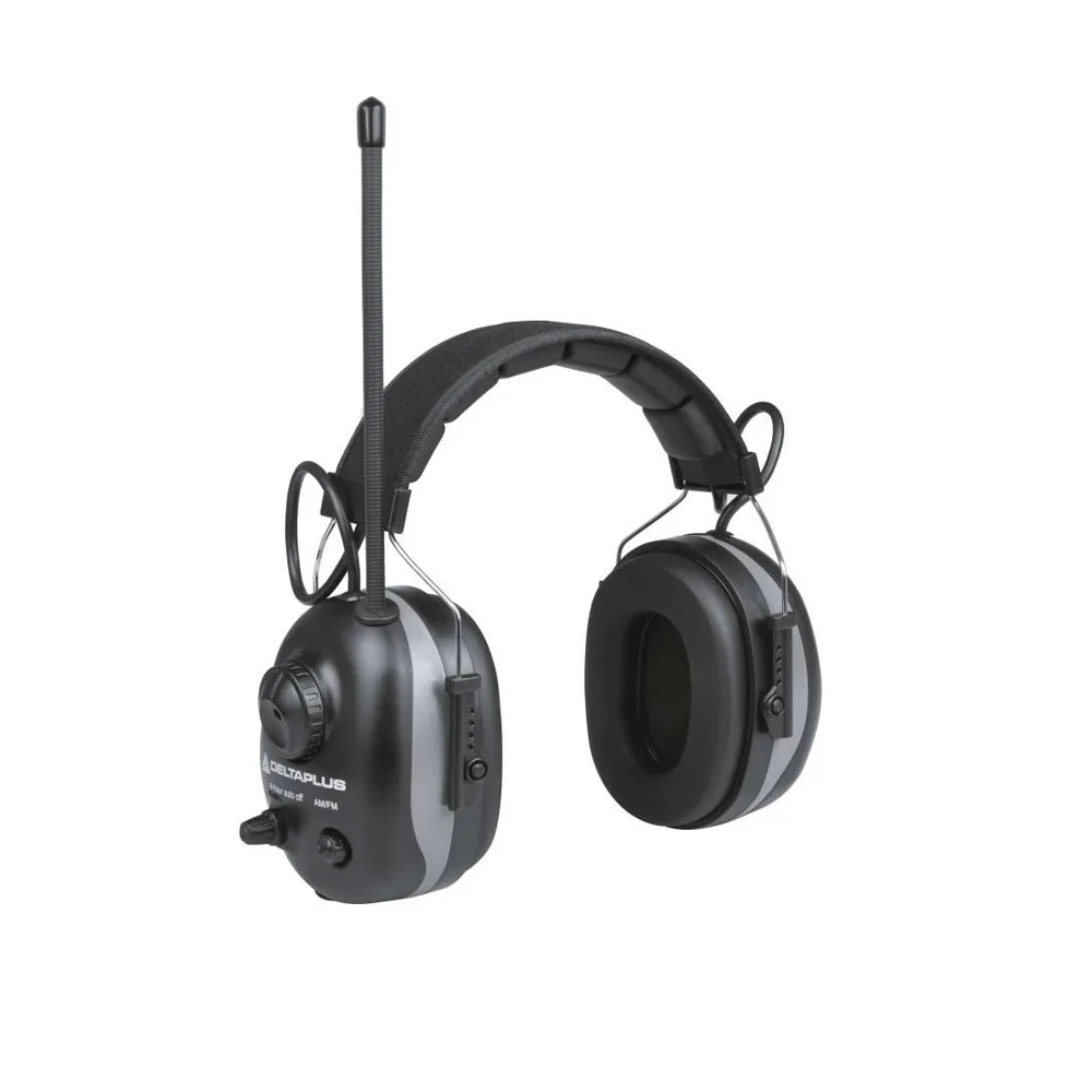 Orejera antirruido electrónico radio SNR 27 dB Delta Plus