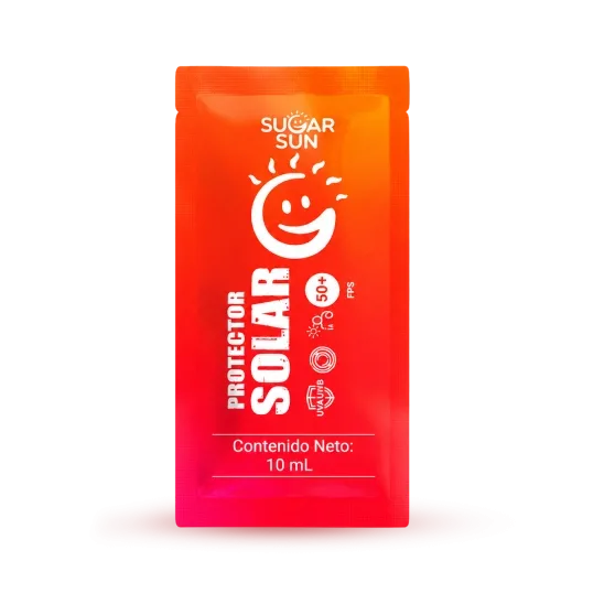 Bloqueador Solar en Sachet 10 ml FPS 50+ Sugar Sun