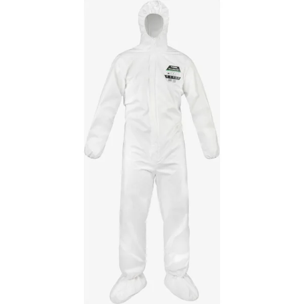 MicroMax® NS Coverall con capucha, puños, cintura elásticos y botas integradas (EMN414)