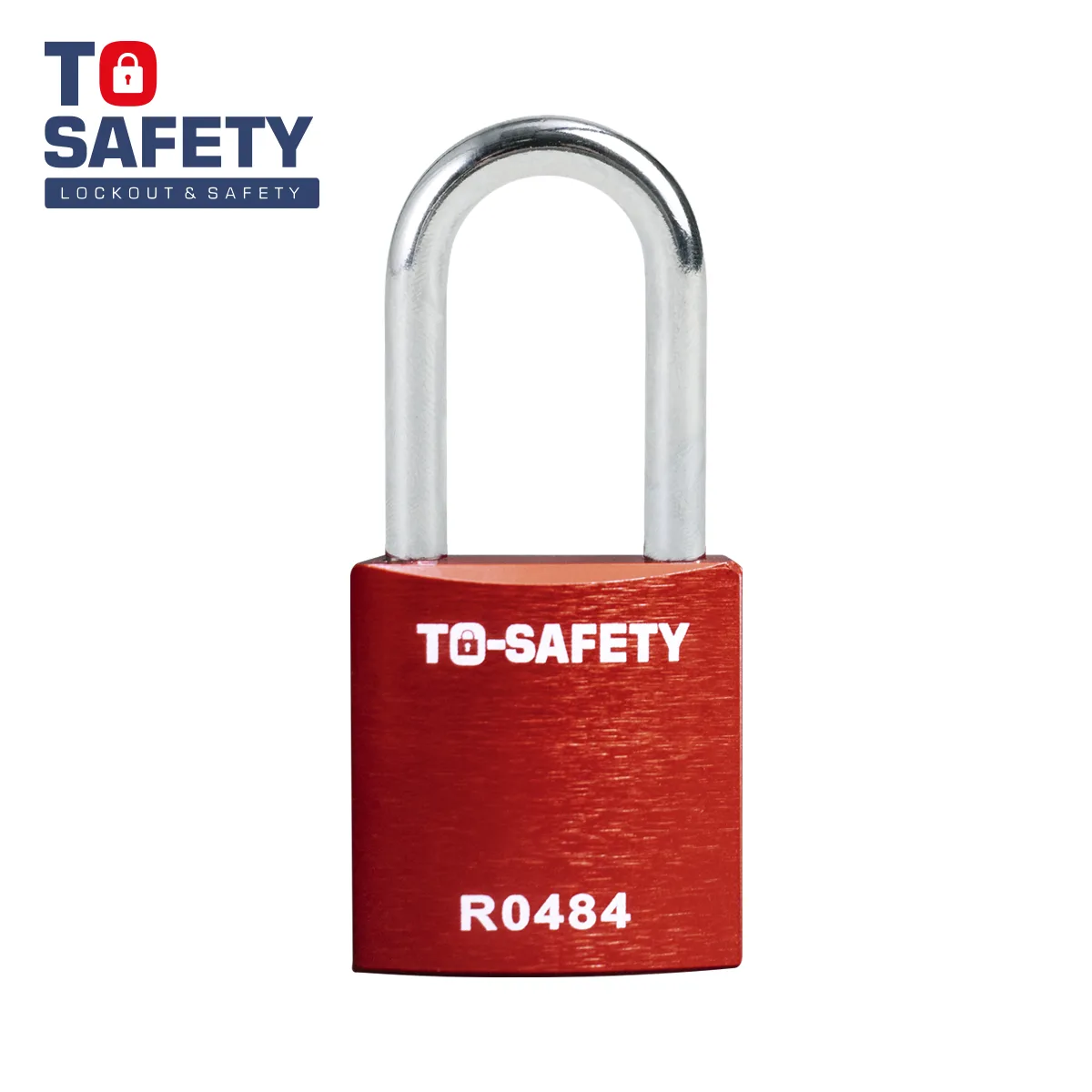 Candado de Aluminio con Arco de Acero 38mm Rojo TS ALP38S To Safety