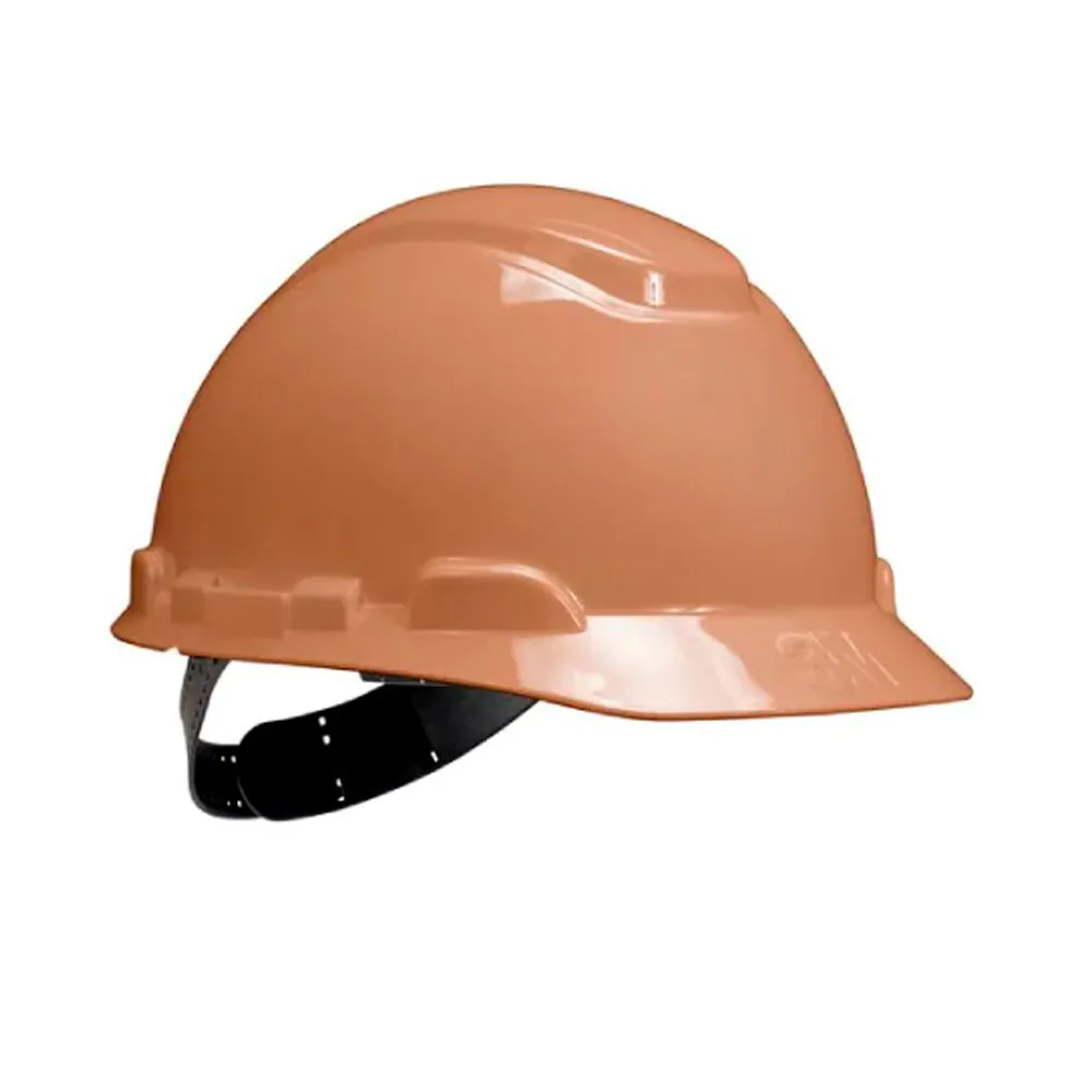 Casco de Seguridad 3M H-700 Reflectivo con Portalámpara Marrón