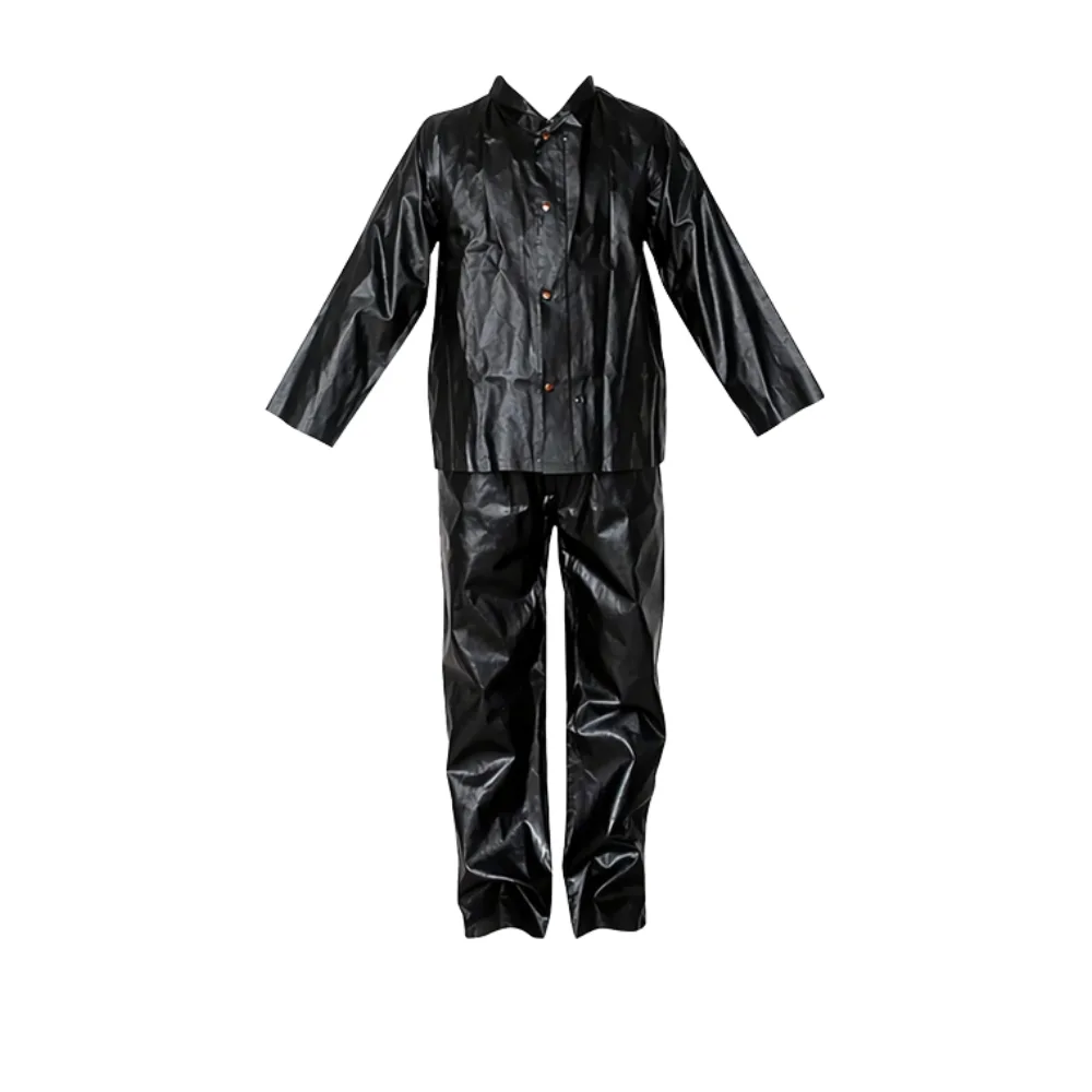 Casaca de jebe negro spro