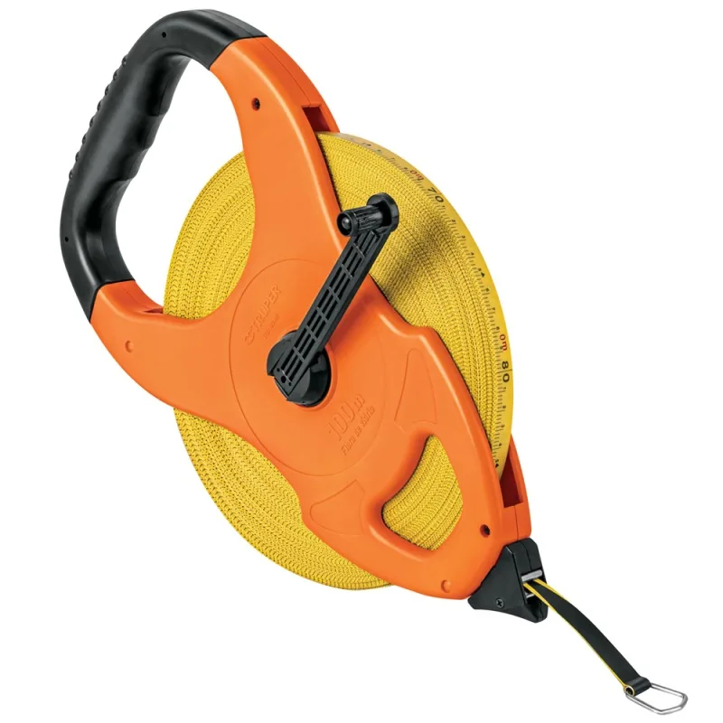 Cinta Métrica Larga Tipo Cruceta 100 Metros x 13mm Truper 12645