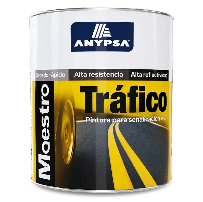 Pintura para Tráfico Anypsa Maestro Alquídica y Caucho Clorado