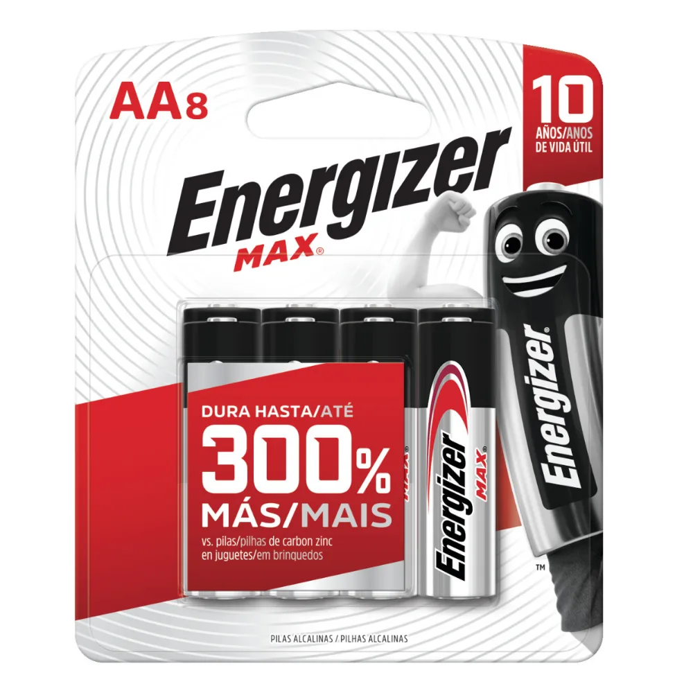 Pila Alcalina Energizer MAX AA