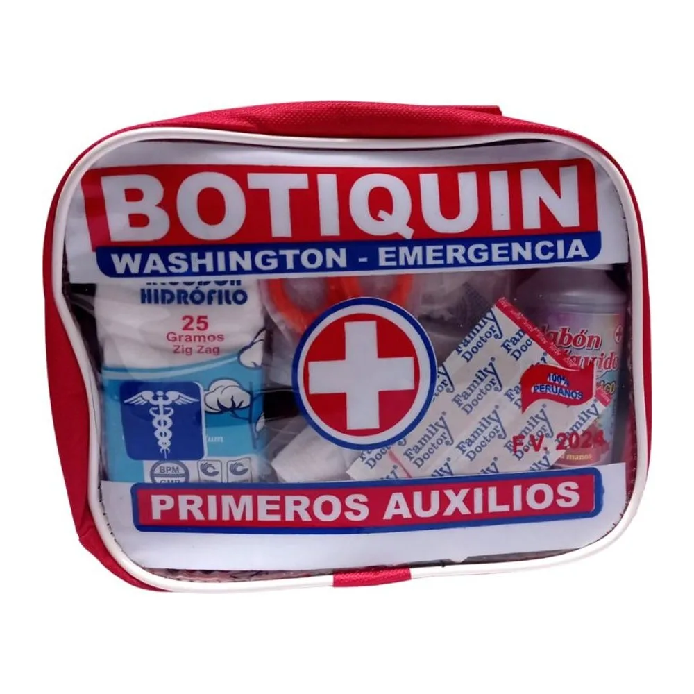 Botiquin Lona con Medicamento