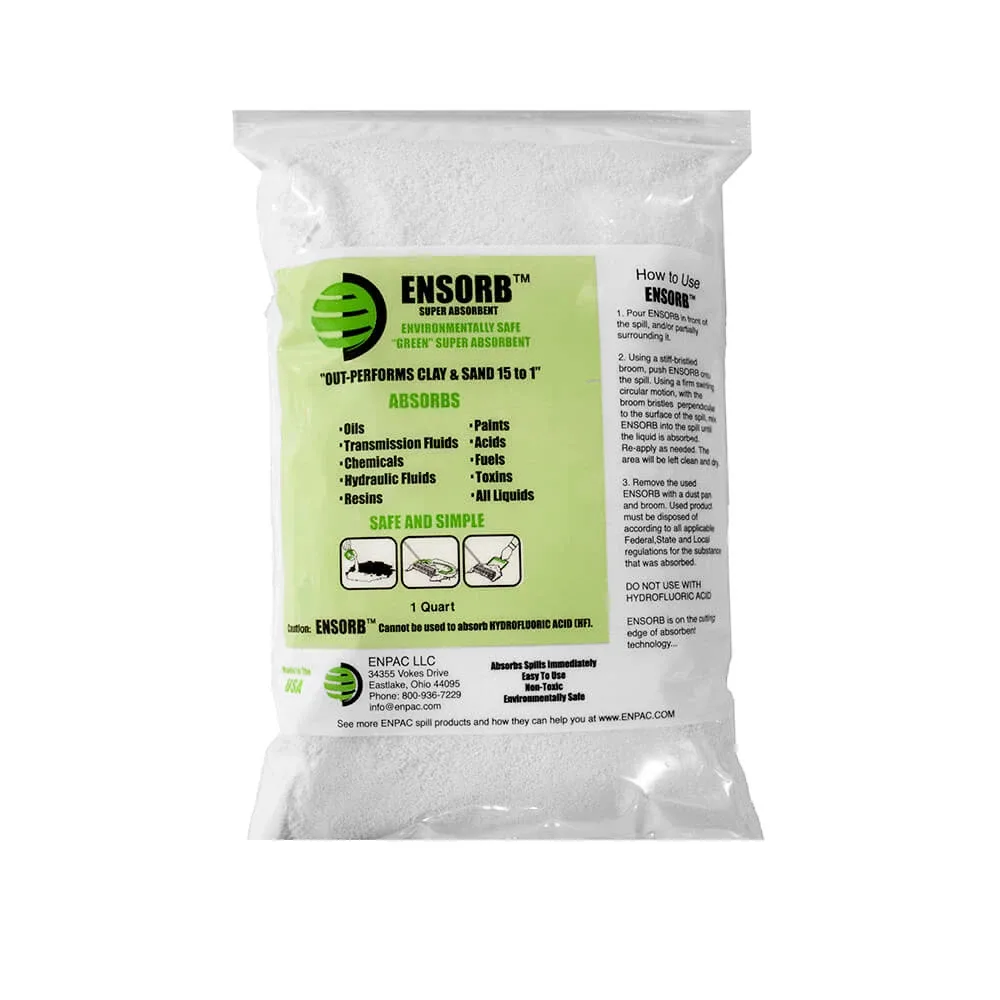 Absorbente Granulado Ensorb Super Absorbent 1 Quart